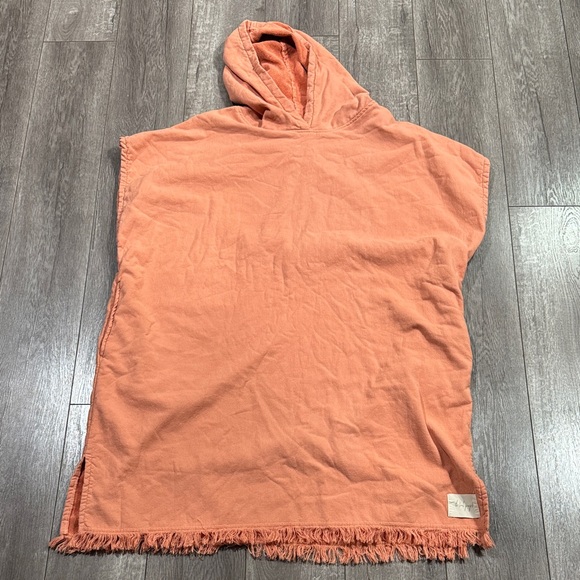 The beach people orange hooded towel s/m - Picture 2 of 3